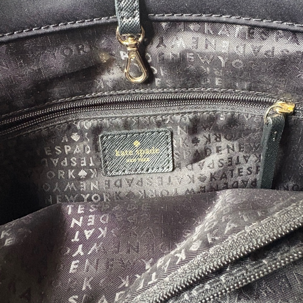 Kate Spade Classic Black Tote - Picture 7 of 9